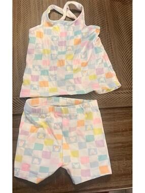 Disney jumping beans baby girl matching Minnie outfit 12m